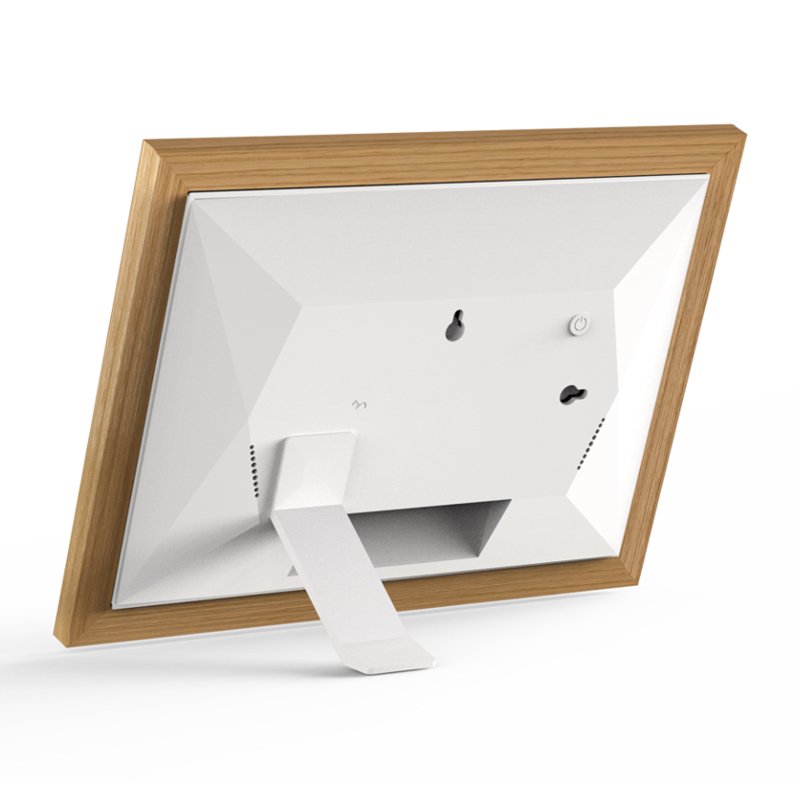 EAN 4000567212683 - Braun DigiFrame 10W marco fotográfico digital Blanco, Madera 25,6 cm (10.1") Pantalla táctil Wifi imagen 2