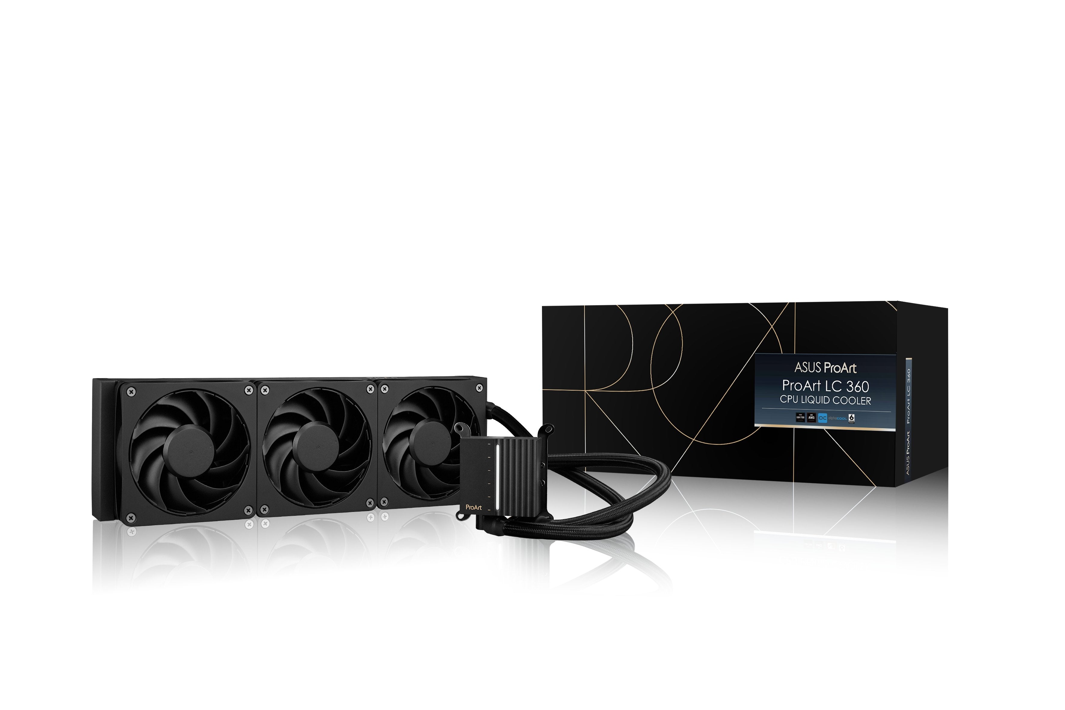 EAN 4711387583616 - ASUS ProArt LC 360 Procesador Kit de refrigeración líquida 12 cm Negro imagen 6