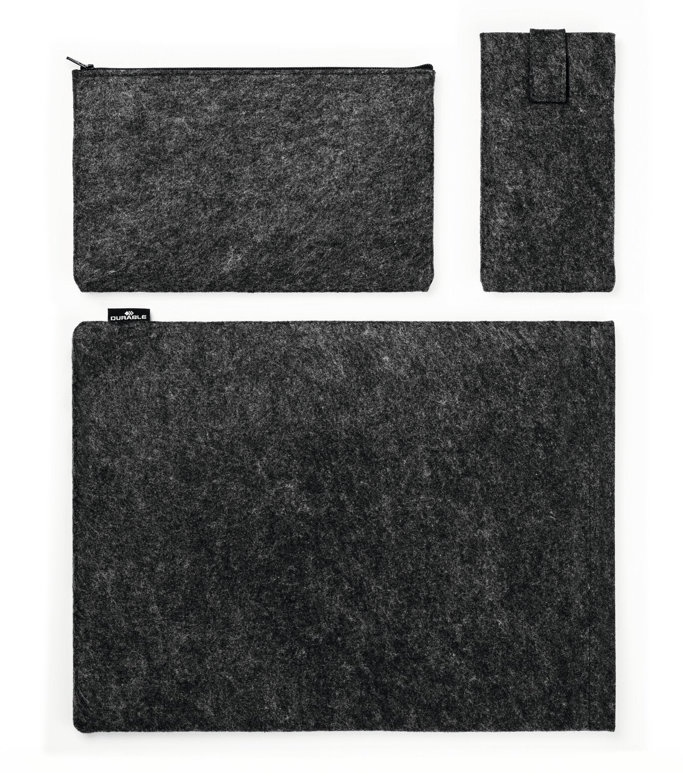 Durable Schutzhülle Multibag Effect 16.4'' Para Laptops Pet-Filz Anthrazit