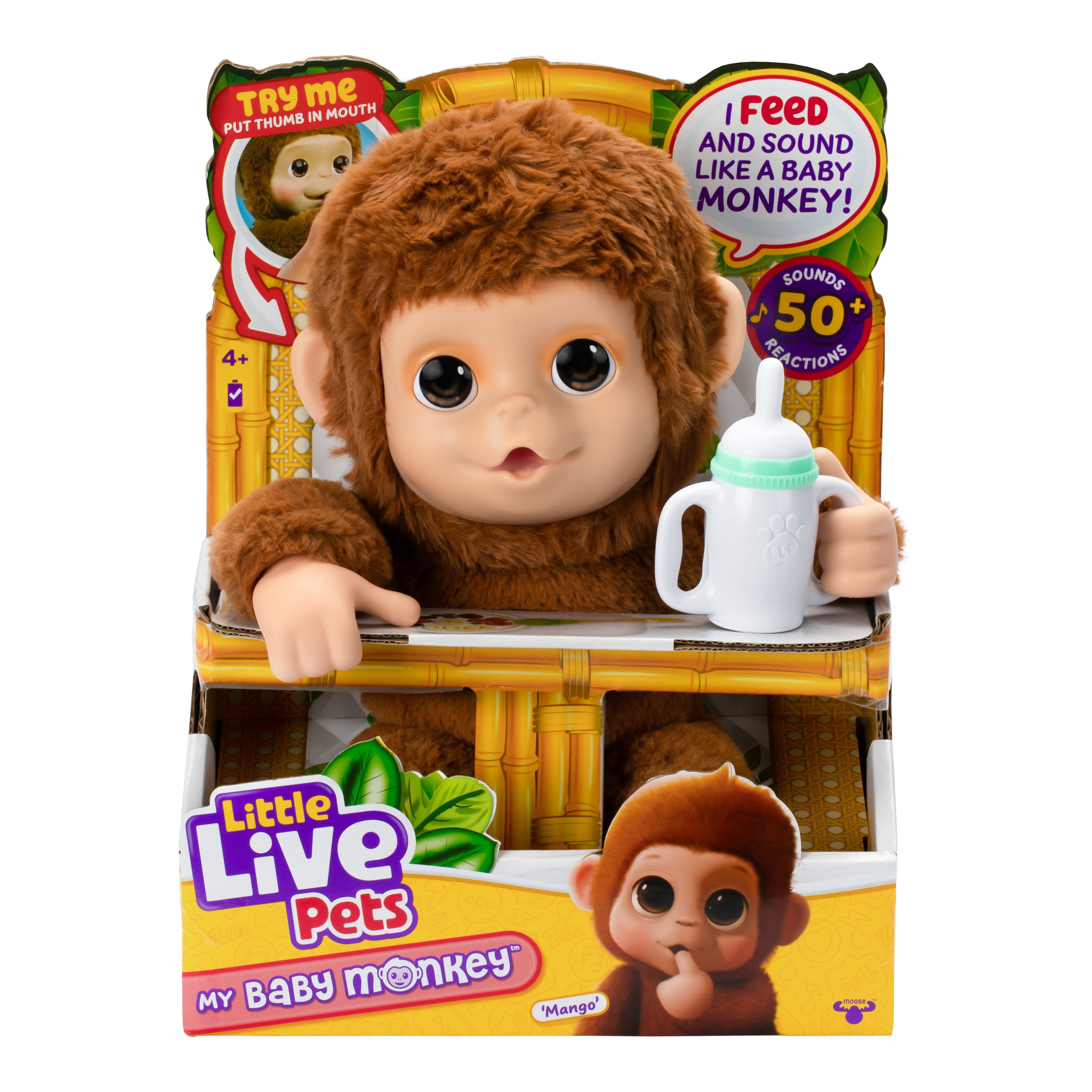 EAN 630996265581 - Moose Toys My Baby Monkey Mango imagen 5