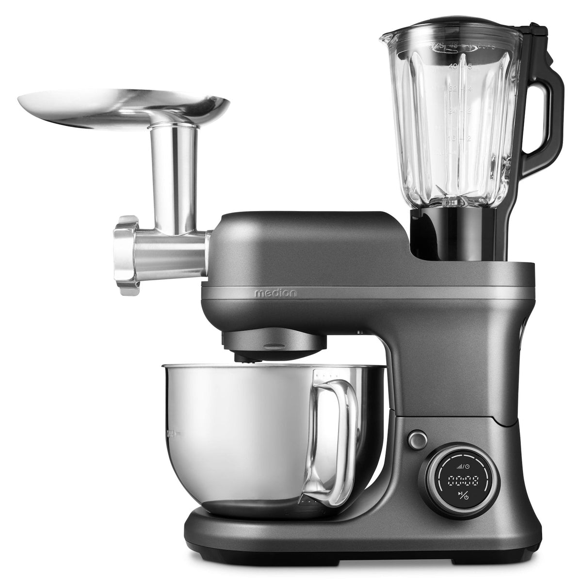 Medion Medion Md18430 3-In-1 Digital Robot De Cocina Antracita 50076310