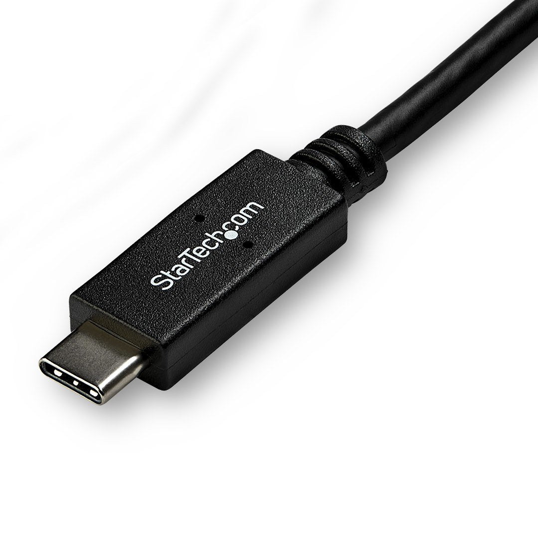 Startech.Com Cable Adaptador De 3m Usb-C A Dvi 1920 X 1200 - Negro - Cable Usb Tipo C A Dvi - Cable Conversor De Vídeo Usbc