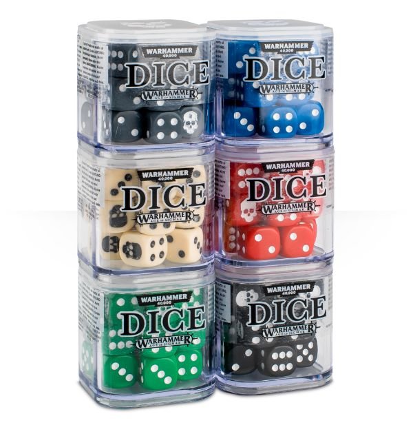Warhammer Battle & 40k - Cube De Ds (Couleur Alatoire)