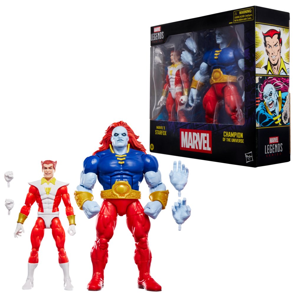 EAN 5010996328755 - Marvel Legends Series Starfox & Champion of the Universe imagen 10