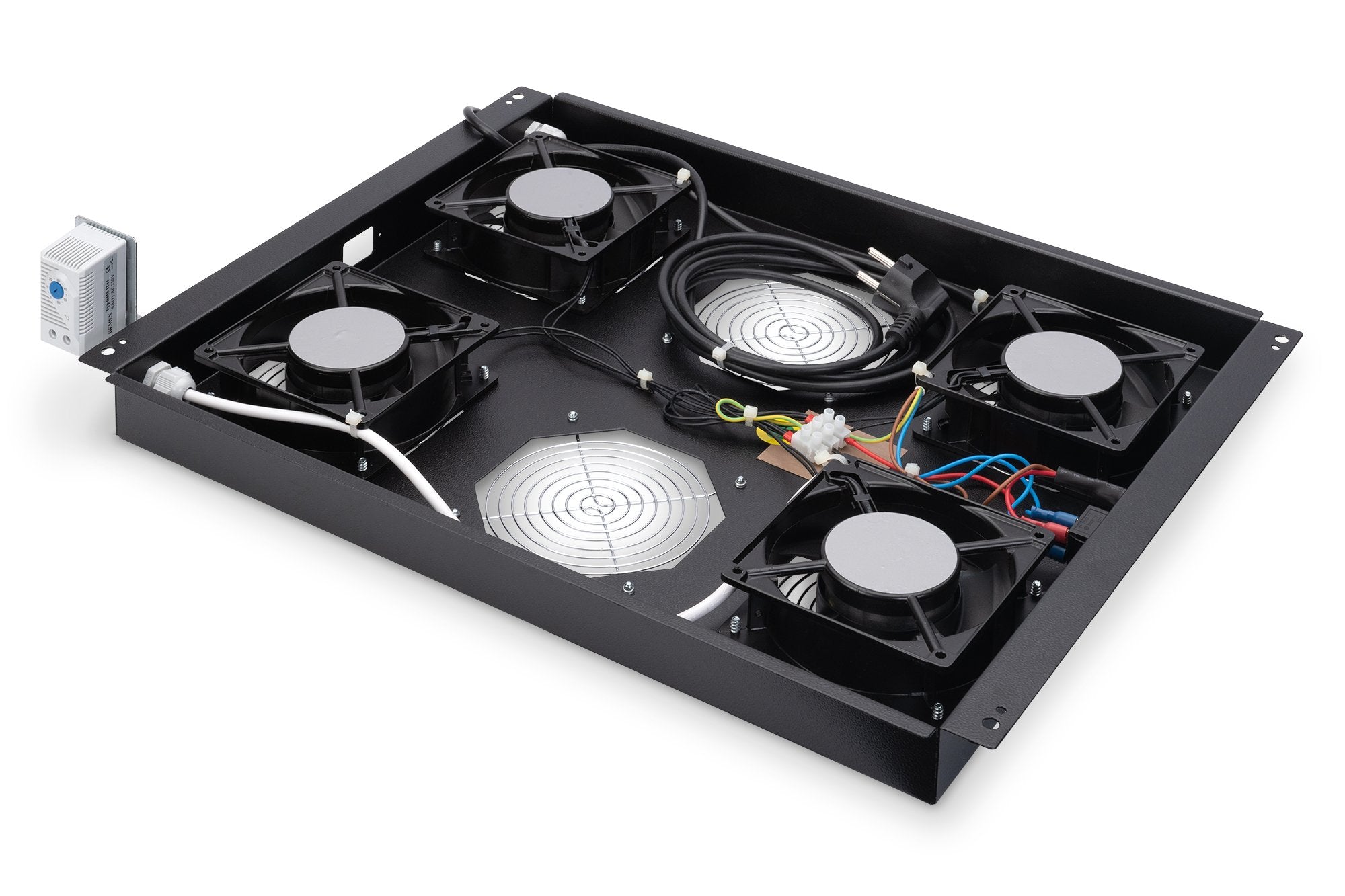 Digitus Dn-19 Fan-4-Srv-B Hardware Accesorio De Refrigeración Negro