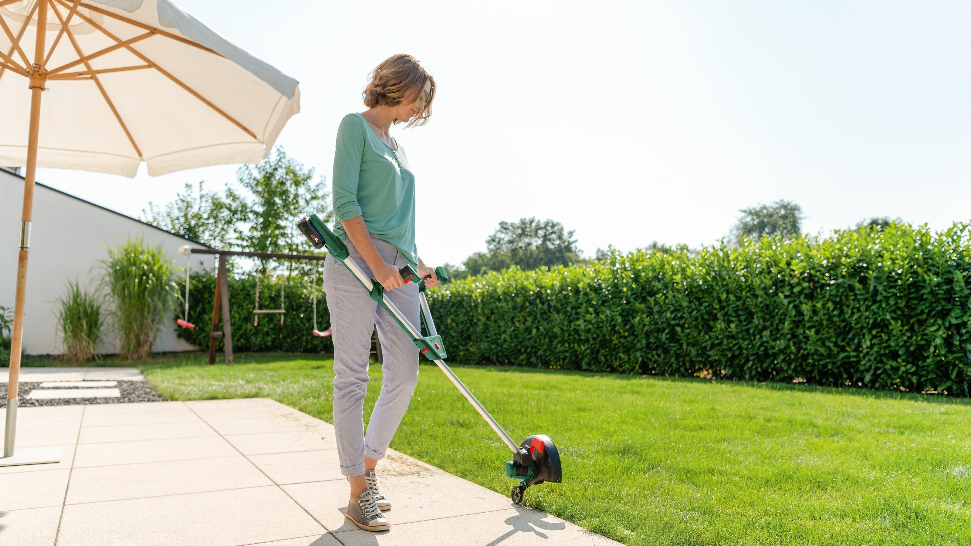 Desbrozadora Bosch Akku-Rasentrimmer Universal Grasscut 18v-26 Solo, 18volt 06008c1d04