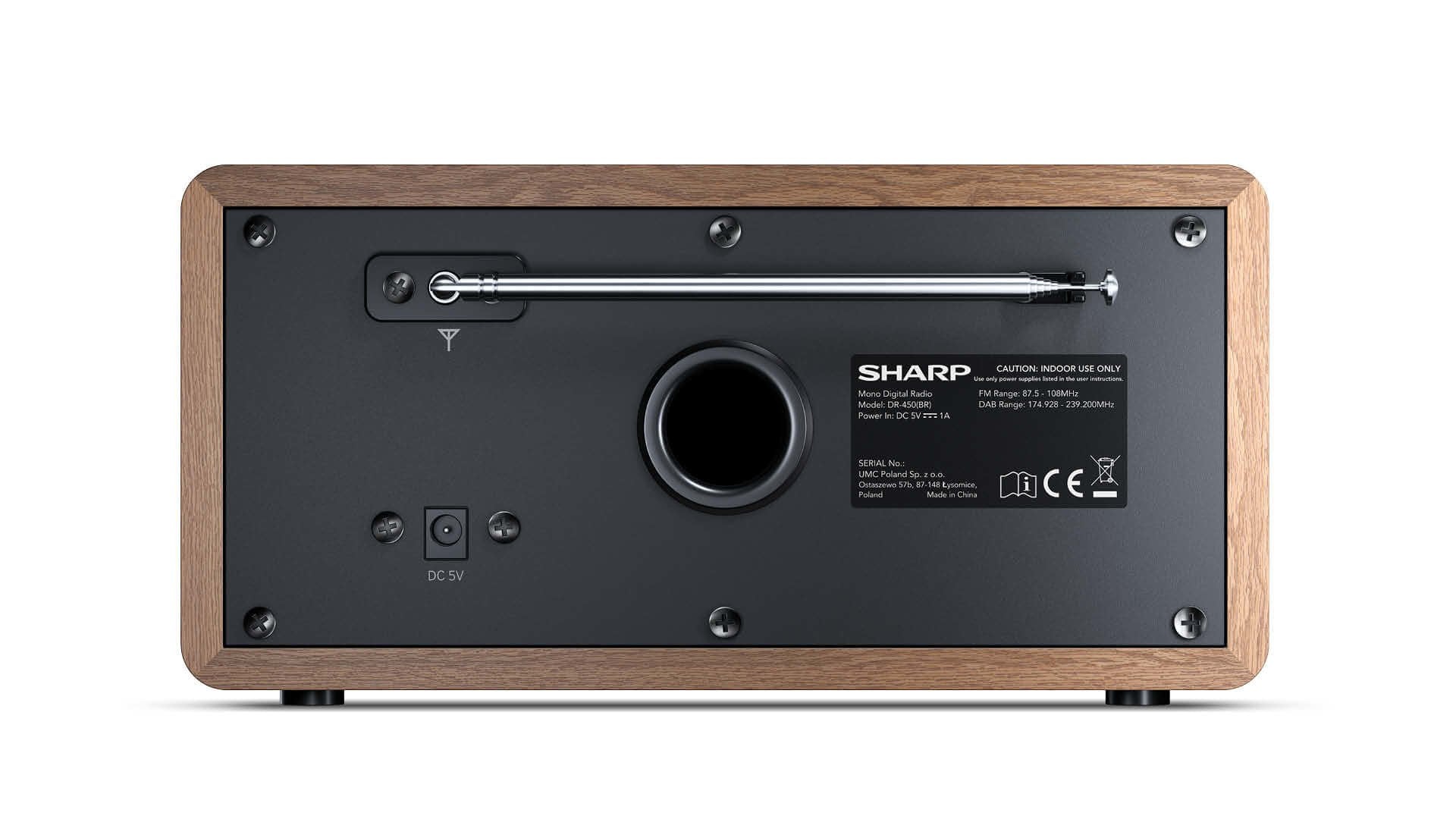 EAN 4974019975887 - Sharp DR-450 Personal Digital Marrón, Acero inoxidable imagen 4