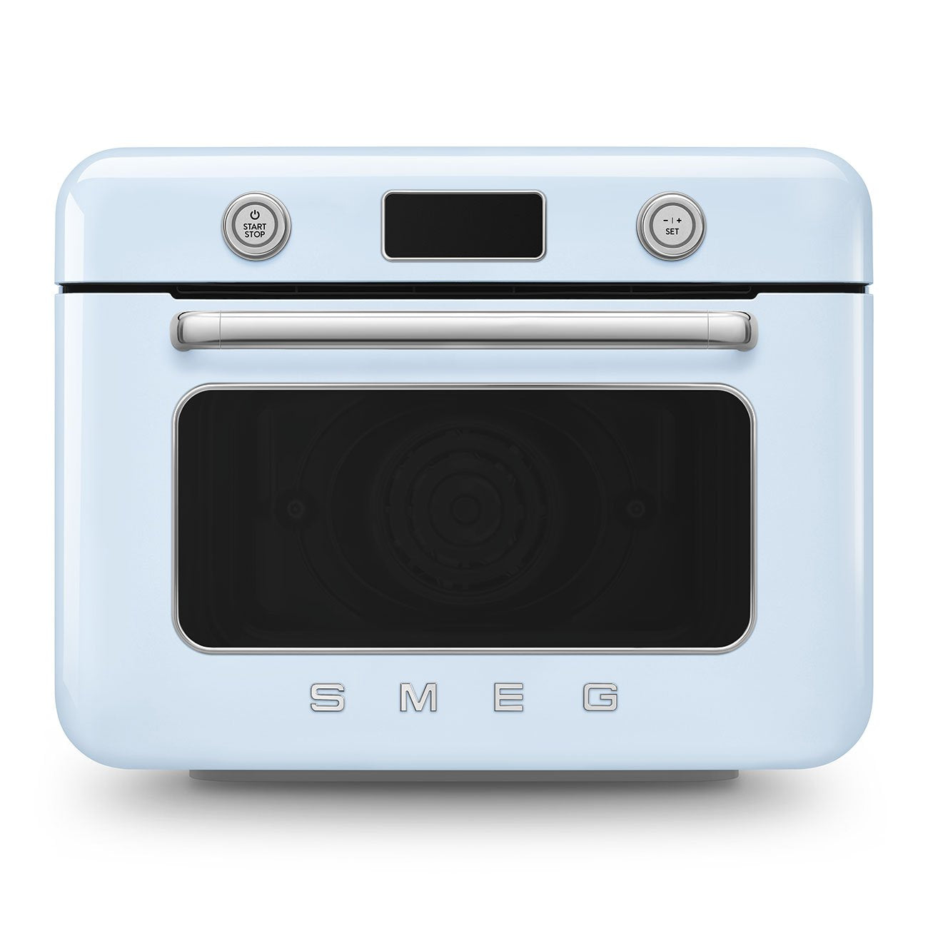 EAN 8017709333874 - Smeg COF01PBEU horno de vapor Pequeño Azul Botones, Giratorio imagen 1