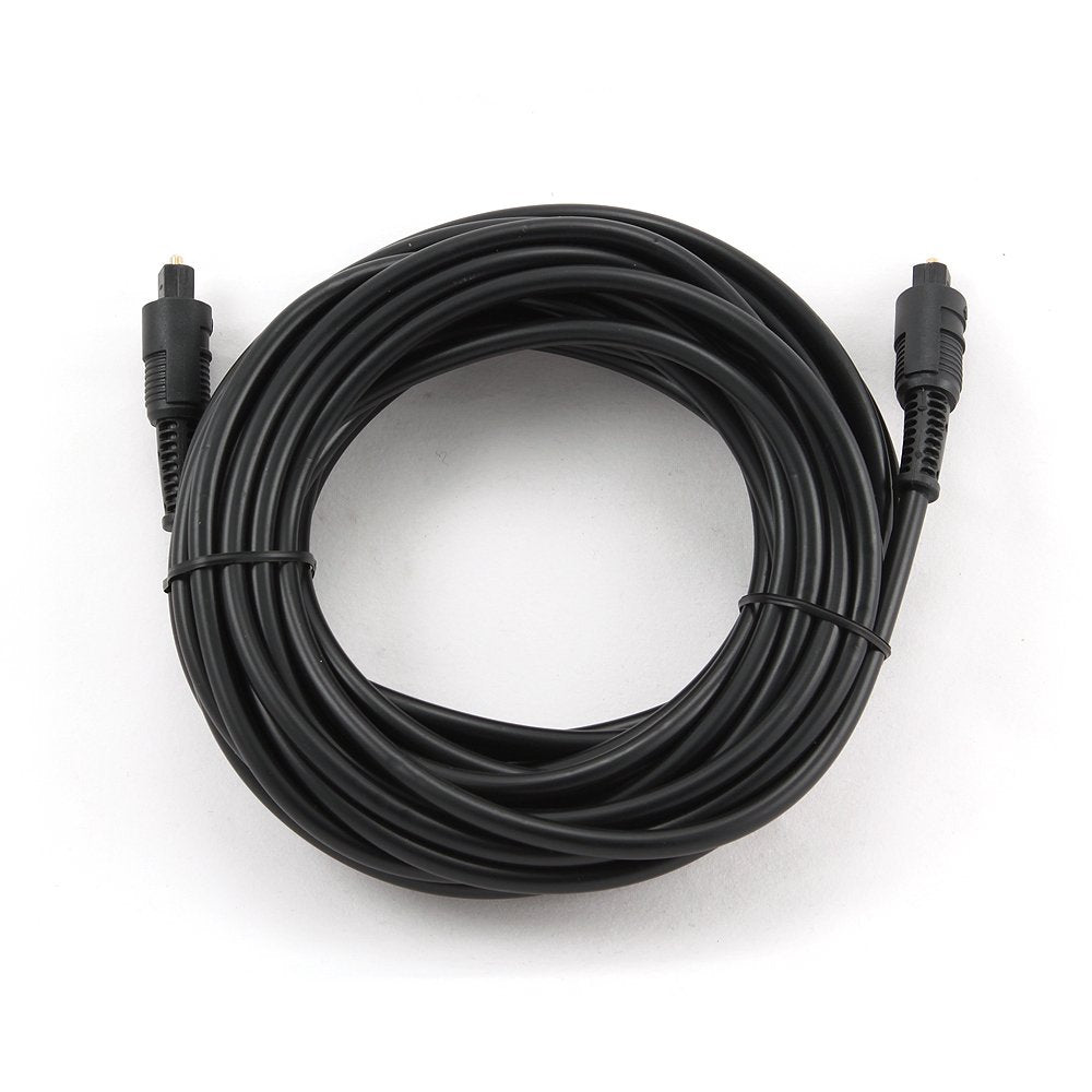 Gembird Cable Audio Optico Toslink 7,5 Mts Negro