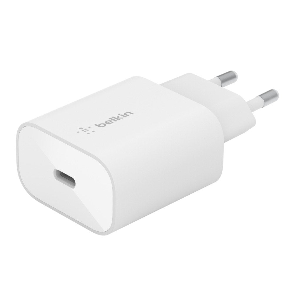 Cargador De Pared Belkin 25w Pps + Usb-C - Ltg 1m