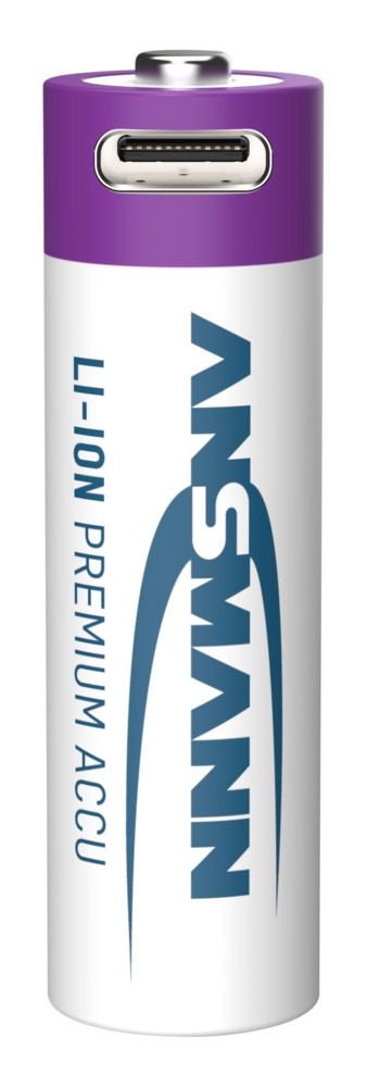 Ansmann 1312-0036 Baterías Recargables Mignon Tipo Aa 2000 (Min. 1800 Mah) Pack De 4