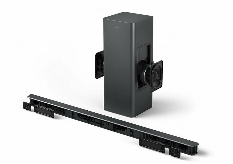 EAN 4895229134669 - Philips TAB6309/10 altavoz soundbar Gris 2.1 canales 160 W imagen 4