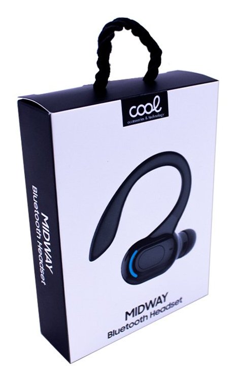 Cool Auricular Bluetooth Midway Negro