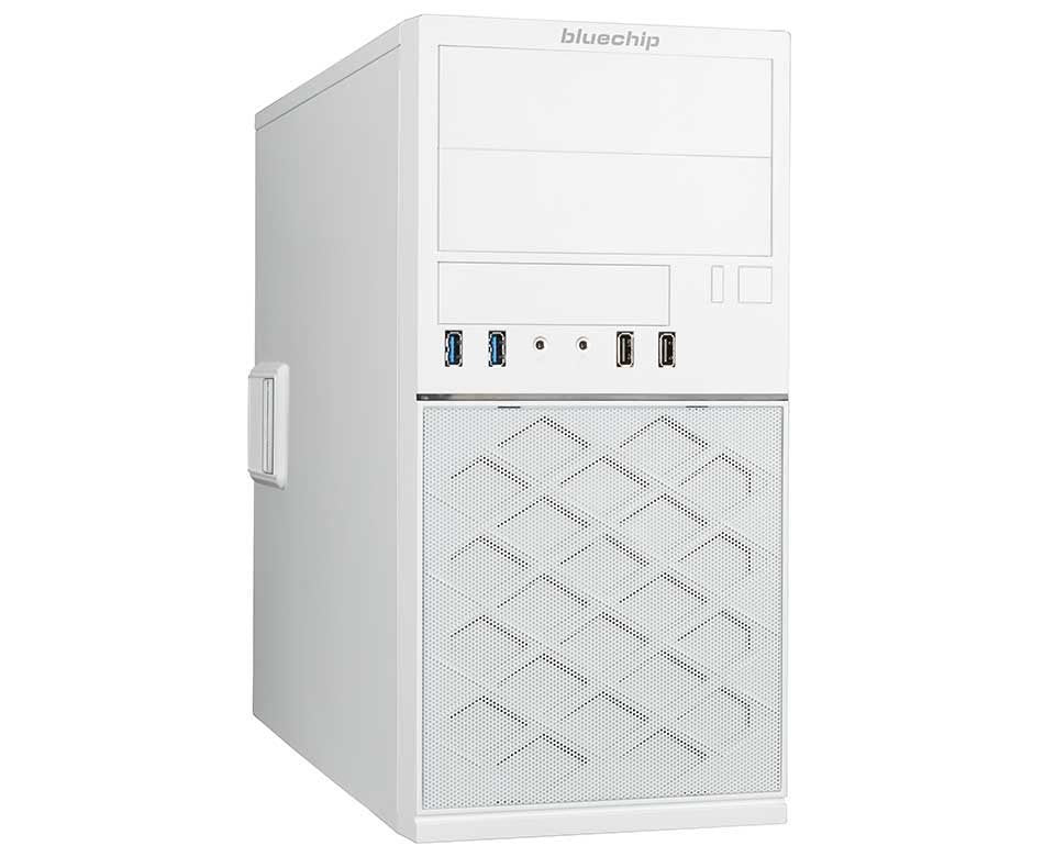 EAN 4250749709443 - bluechip BUSINESSline T3200 *white* Intel® Core™ i3 i3-14100 8 GB DDR4-SDRAM 500 GB SSD Windows 11 Pro Mi imagen 1
