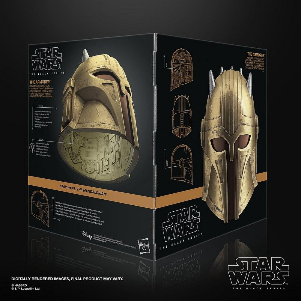 EAN 5010996282132 - Star Wars The Black Series The Armorer Electronic Helmet imagen 8