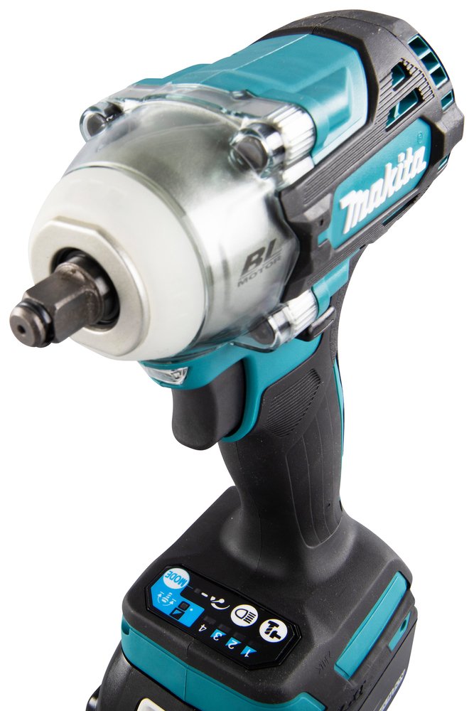 Llave De Impacto Inalámbrica Makita Dtw302z, 18 Voltios Azul/Negro, Sin Batería Ni Cargador Dtw302z