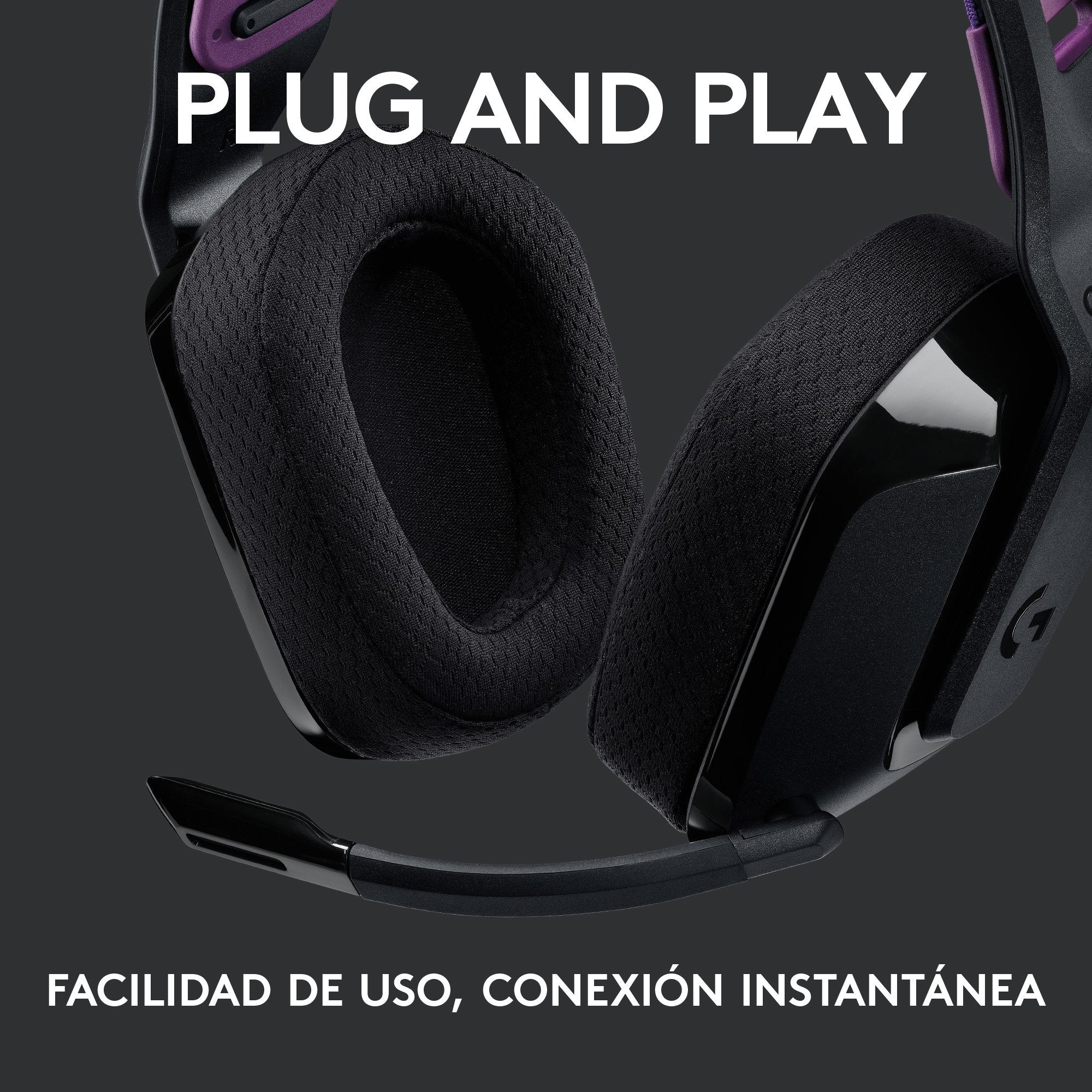 EAN 5099206094772 - Logitech G 981-000972 auricular y casco Auriculares Inalámbrico Diadema Juego Negro imagen 7