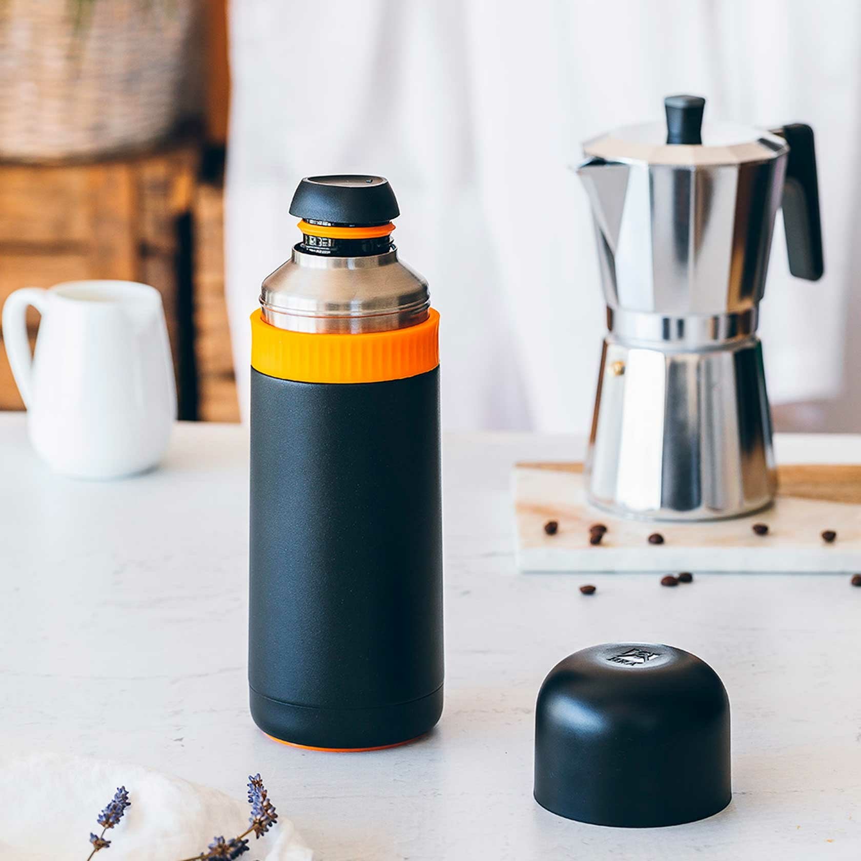 EAN 8411796117674 - BRA Enjoy A198104 termo 0,5 L Negro, Naranja imagen 6