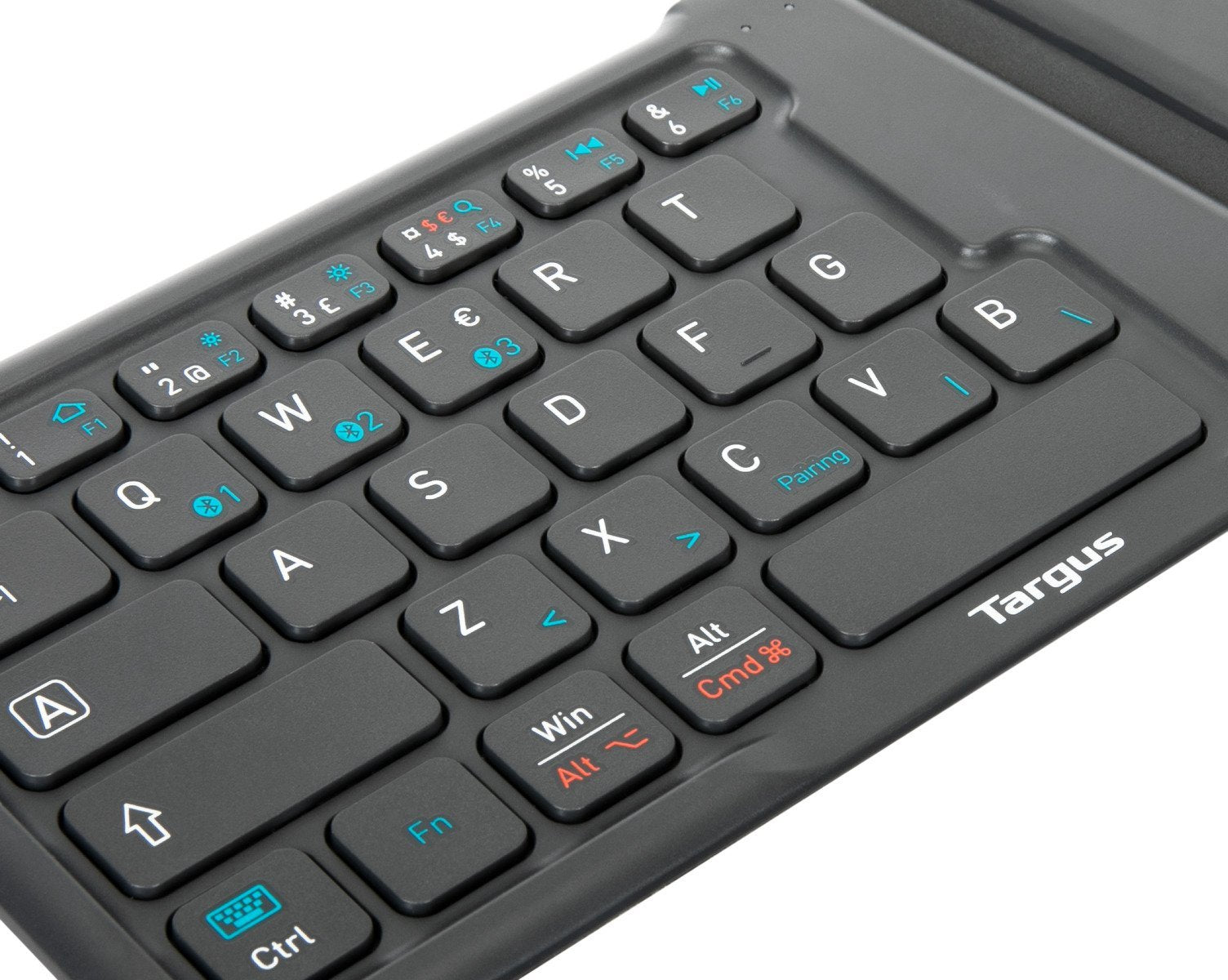 Targus Akf003no Teclado Bluetooth Qwerty Nórdico Negro