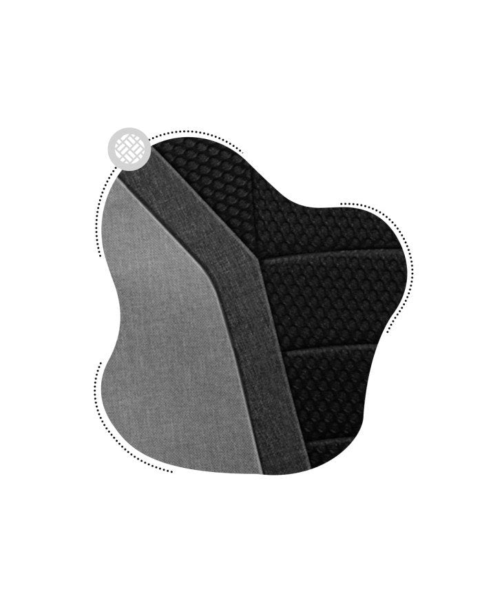 EAN 5903796010633 - Huzaro RANGER 1.0 GREY MESH silla de oficina y de ordenador Asiento plano Respaldo de rejilla imagen 10