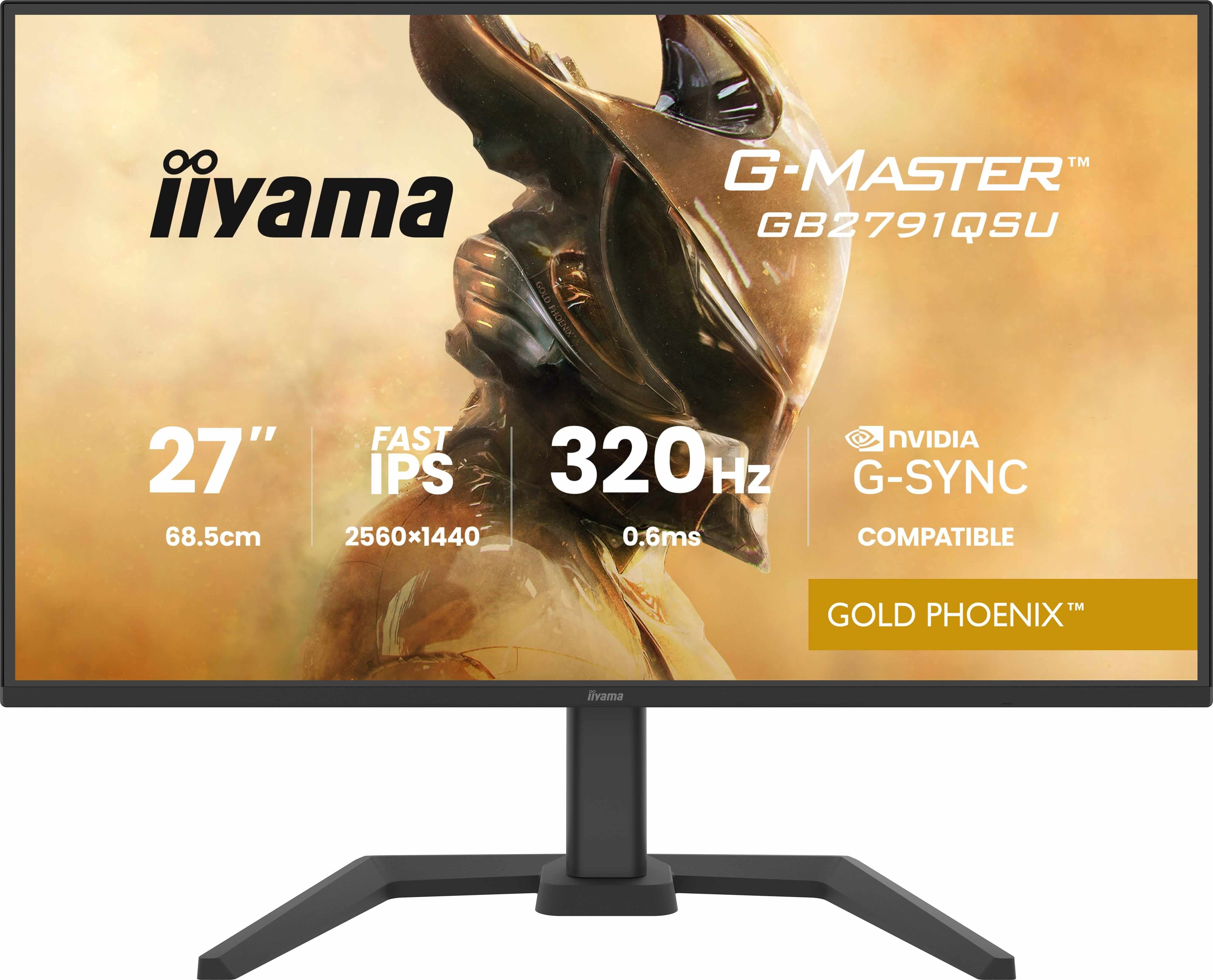 EAN 4948570126859 - iiyama G-MASTER GB2791QSU-B1 pantalla para PC 68,6 cm (27") 2560 x 1440 Pixeles Wide Quad HD LCD Negro imagen 1