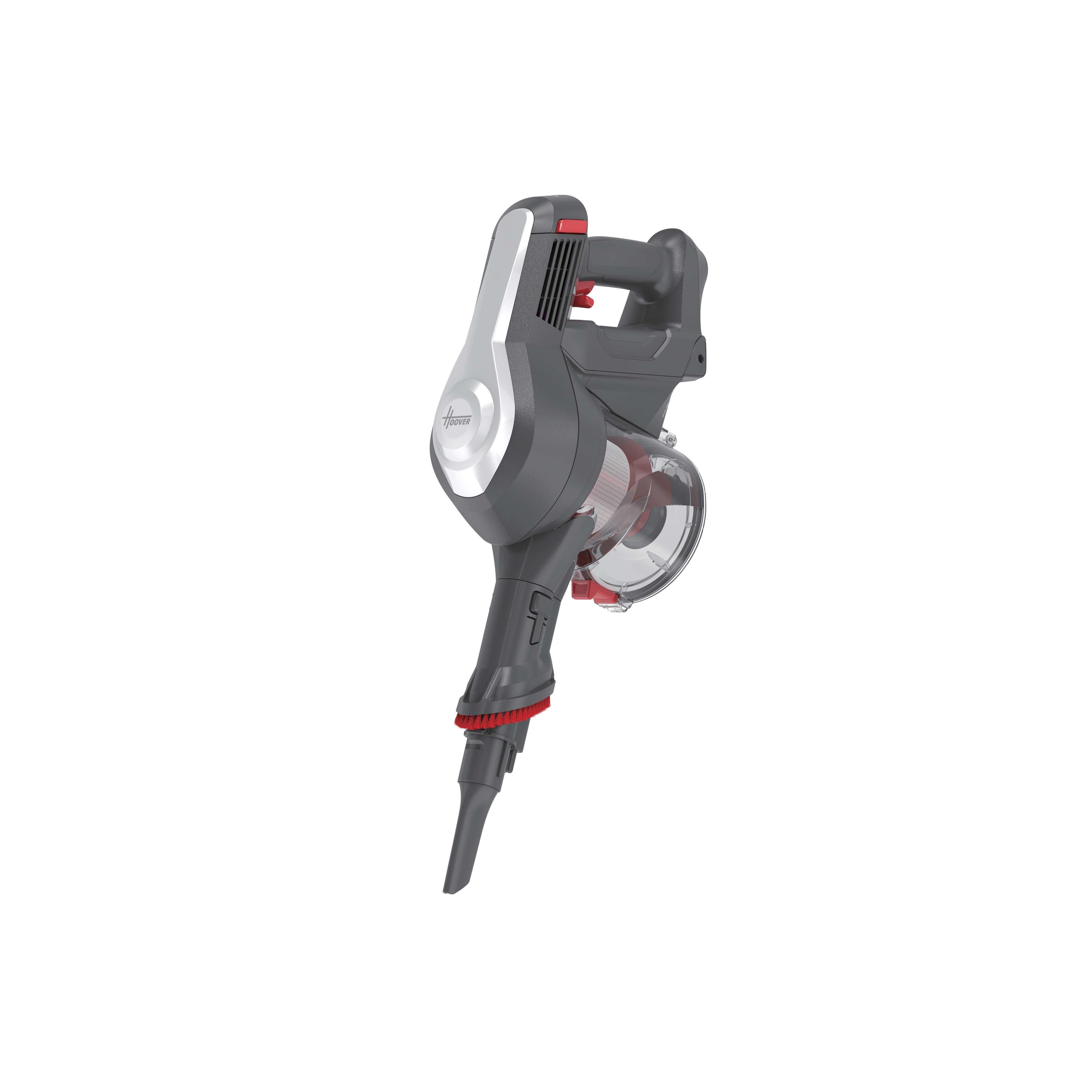 EAN 8016361994621 - Hoover HF122GPT 011 Aspiradora escoba Batería Secar Ciclónico, Tela Sin bolsa 0,9 L 170 W Titanio imagen 7