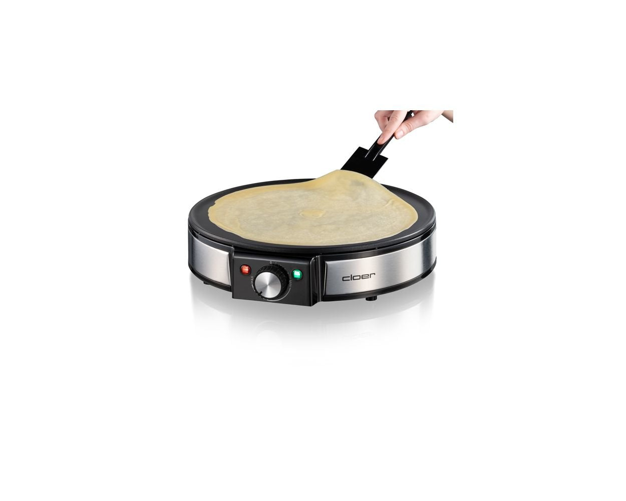 EAN 4004631015415 - Cloer 6630 crepera 2 crep(s) Negro, Acero inoxidable imagen 5