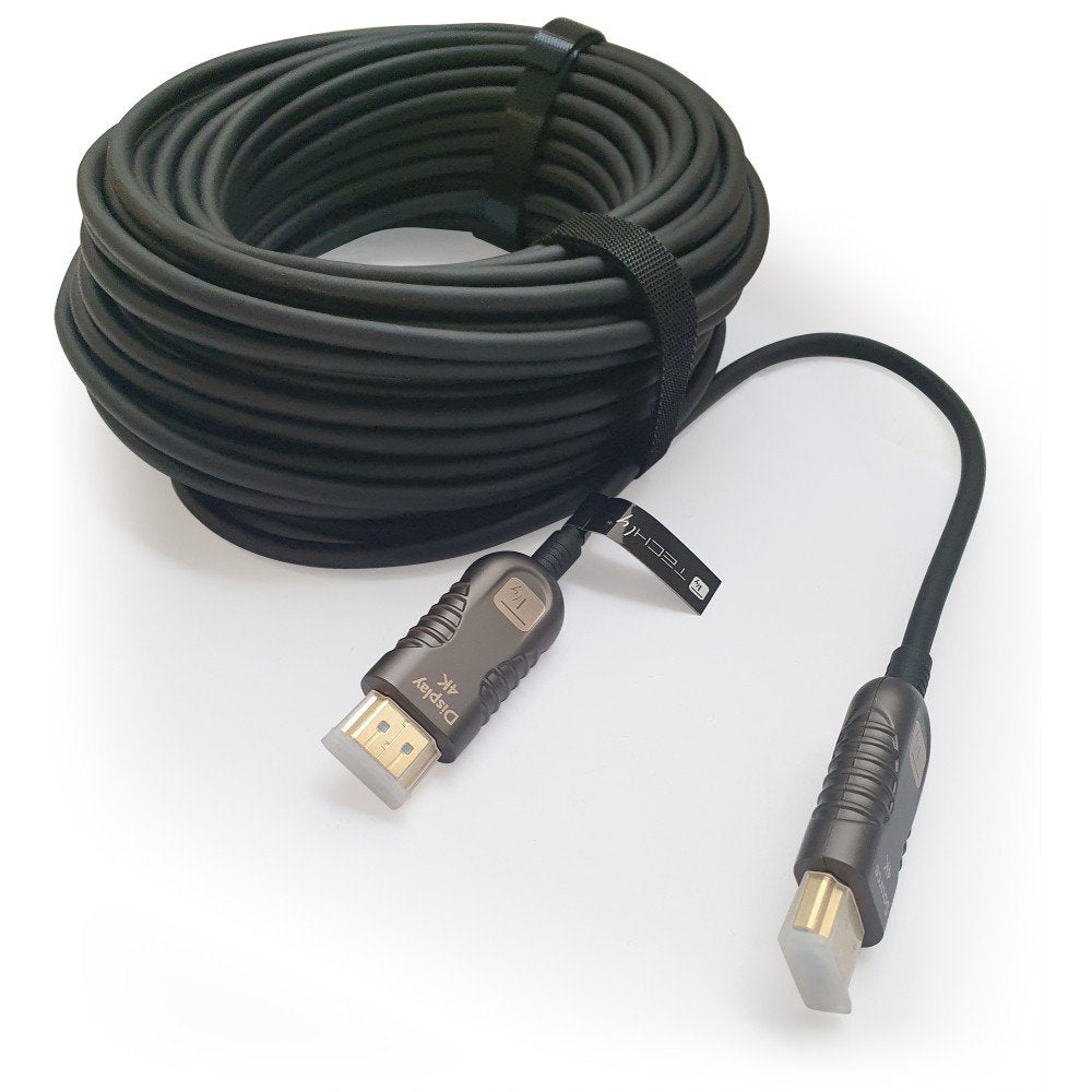 Techly Icoc Hdmi-Hy2-010 Cable Hdmi A Hdmi 2.0 Óptico 4k M/M 10m