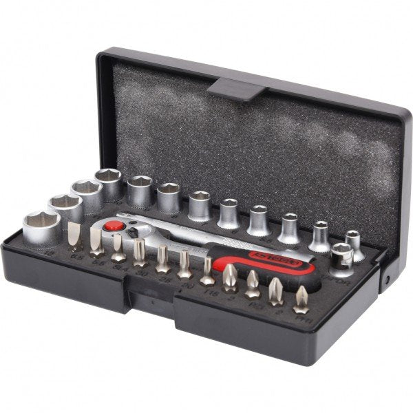 Ks Tools Knarre - 26 Uds. - 1/4" - In Maletín