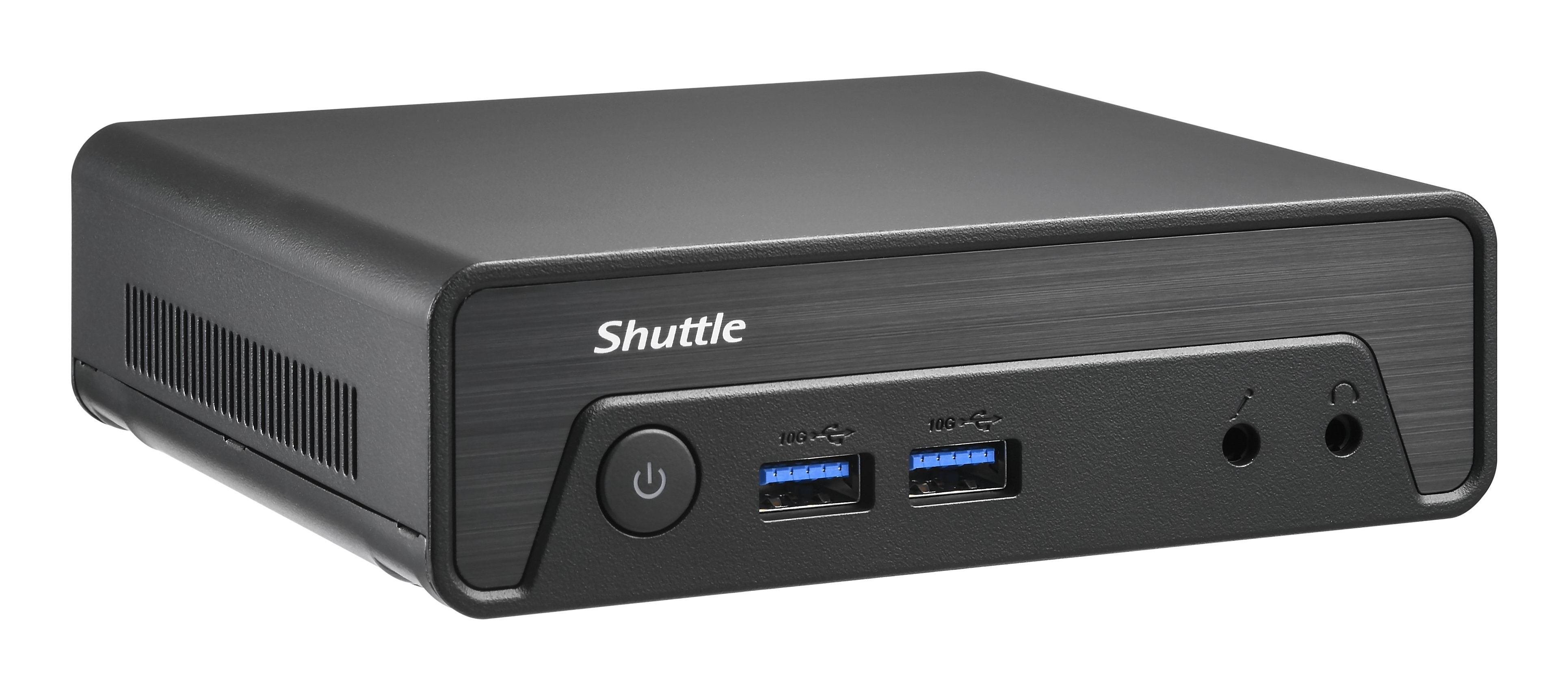 Shuttle Xpcnano Ne1010xa N100 8gb 250gbssd Negro Ohne Os