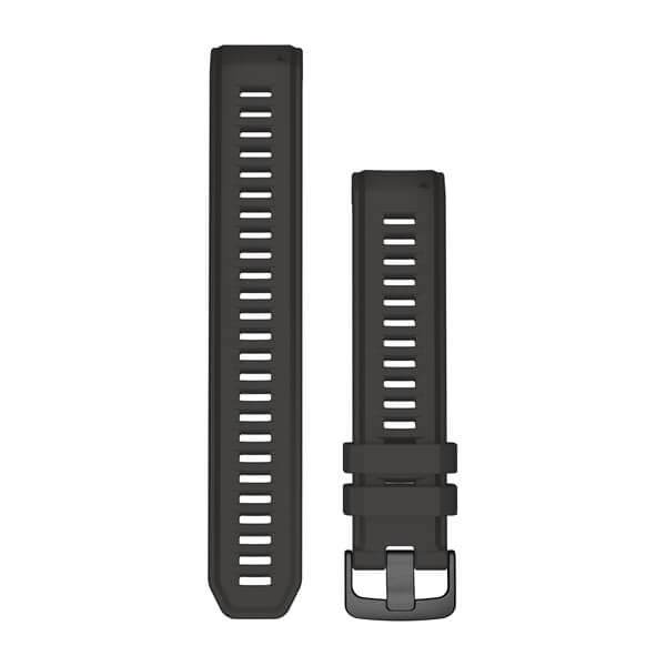 Garmin Ersatzarmband Instinct 22mm Silikon Graphit