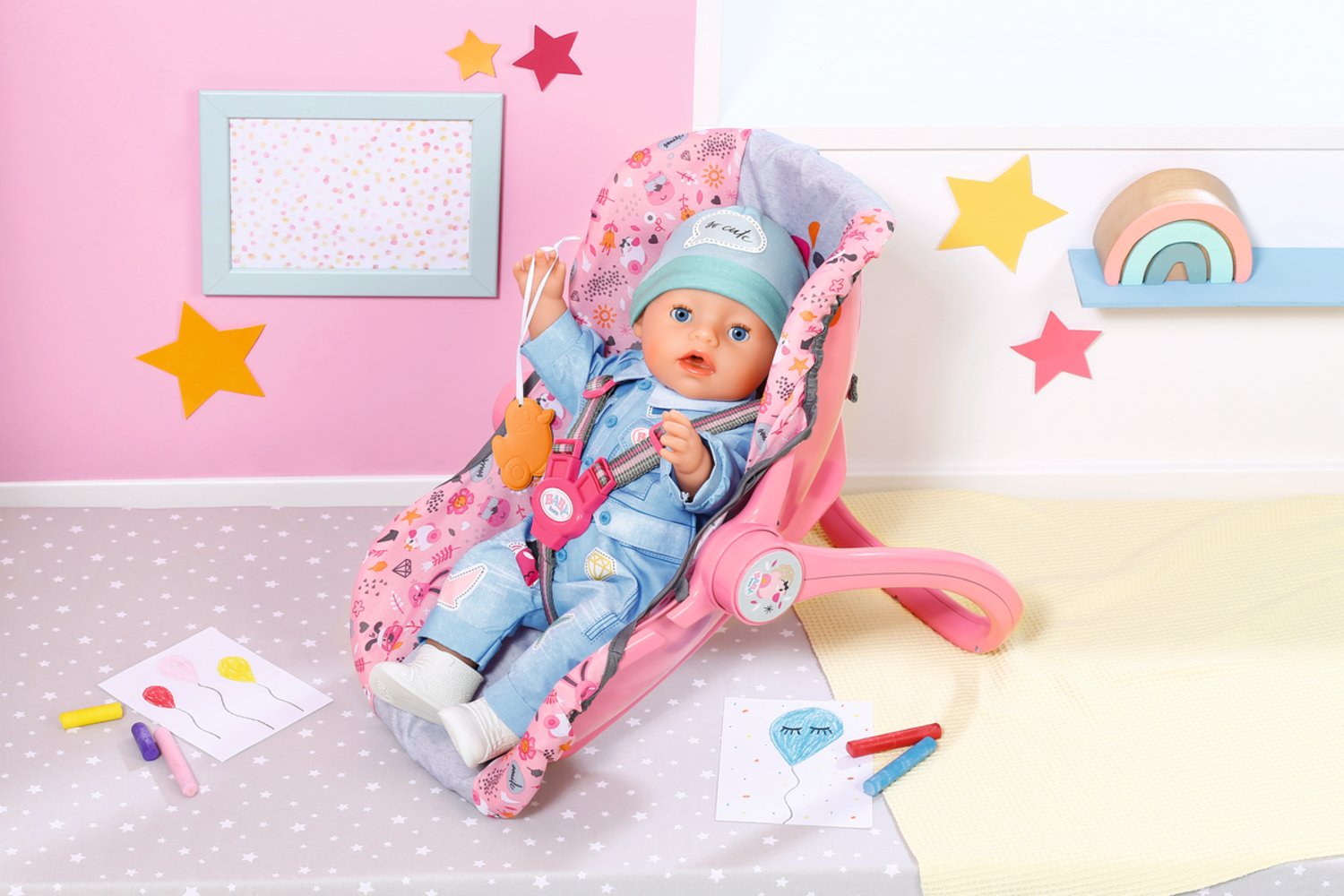 Accesorios Para Muñecas Zapf Creation Asiento De Bebé Baby Born®, 832424