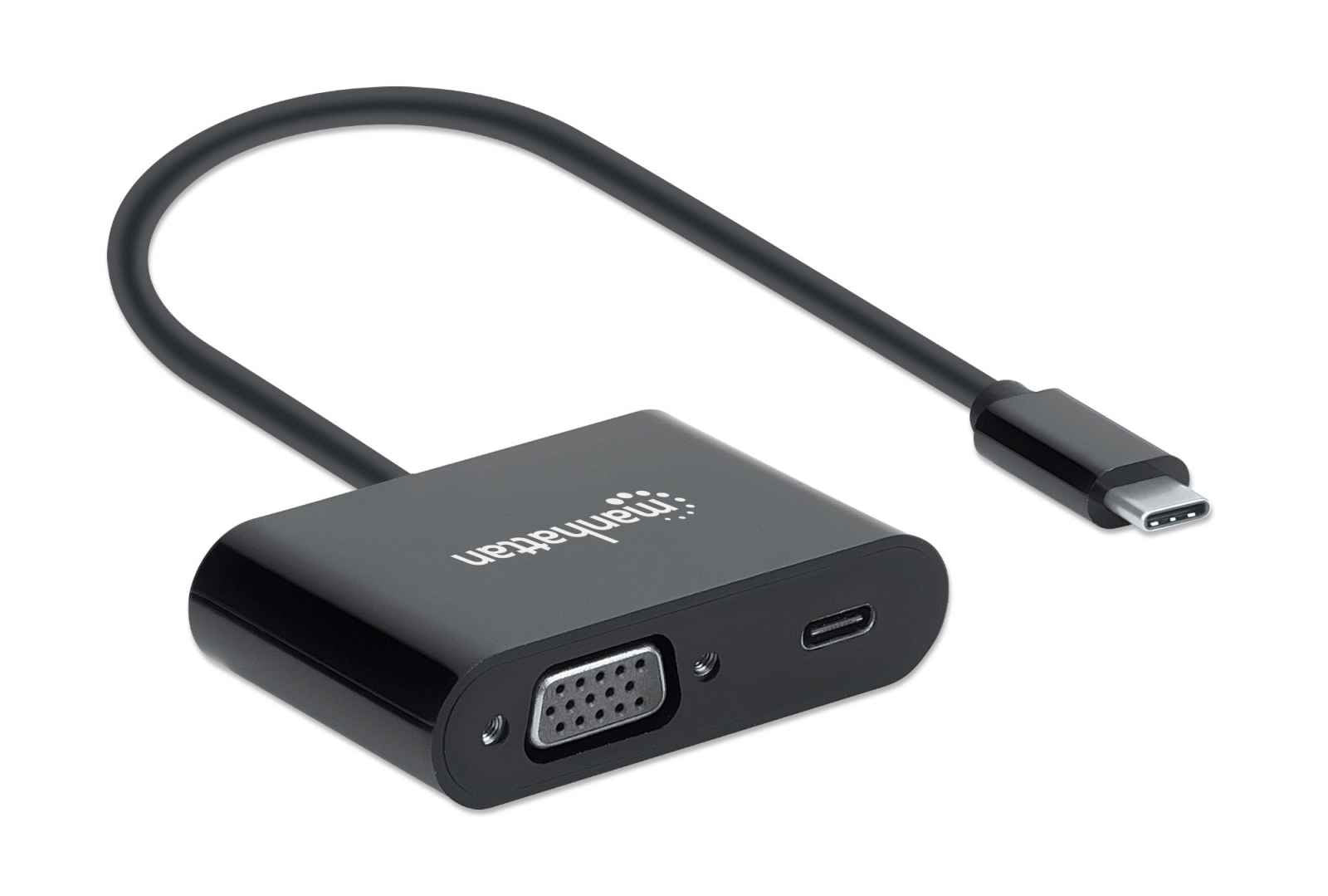EAN 0766623153430 - Manhattan 153430 Adaptador gráfico USB 1024 x 768 Pixeles Negro imagen 3