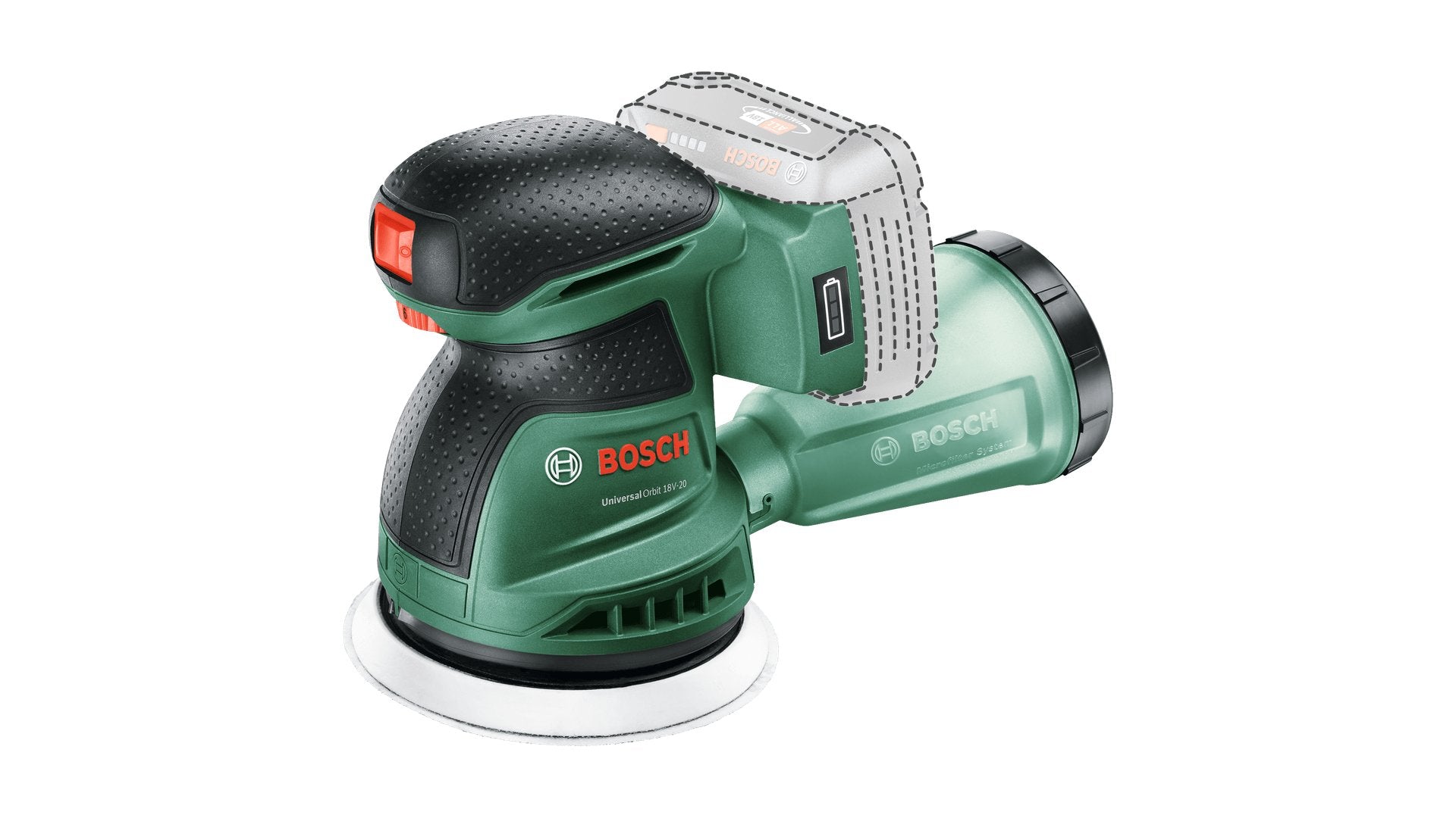 EAN 4053423251470 - Bosch 4053423251470 Lijadora orbital Verde imagen 1
