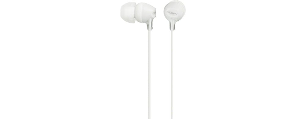 Auriculares Intrauditivos Sony Mdr-Ex15ap Con Micrófono Jack 3.5 Blancos