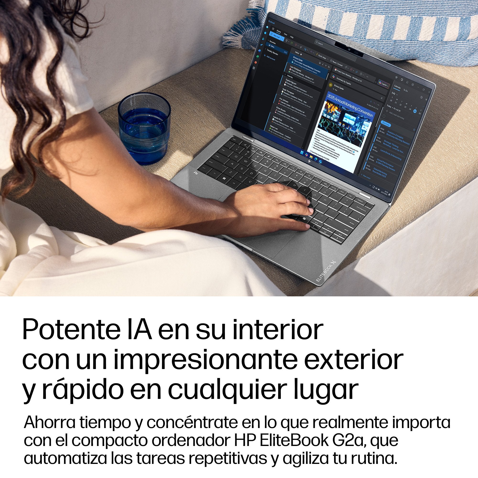 EAN 0821844971420 - HP EliteBook X G2a 14 inch Notebook Next Gen AI PC Wolf Pro Security Edition Copilot+ PC AMD Ryzen AI 5 P imagen 6