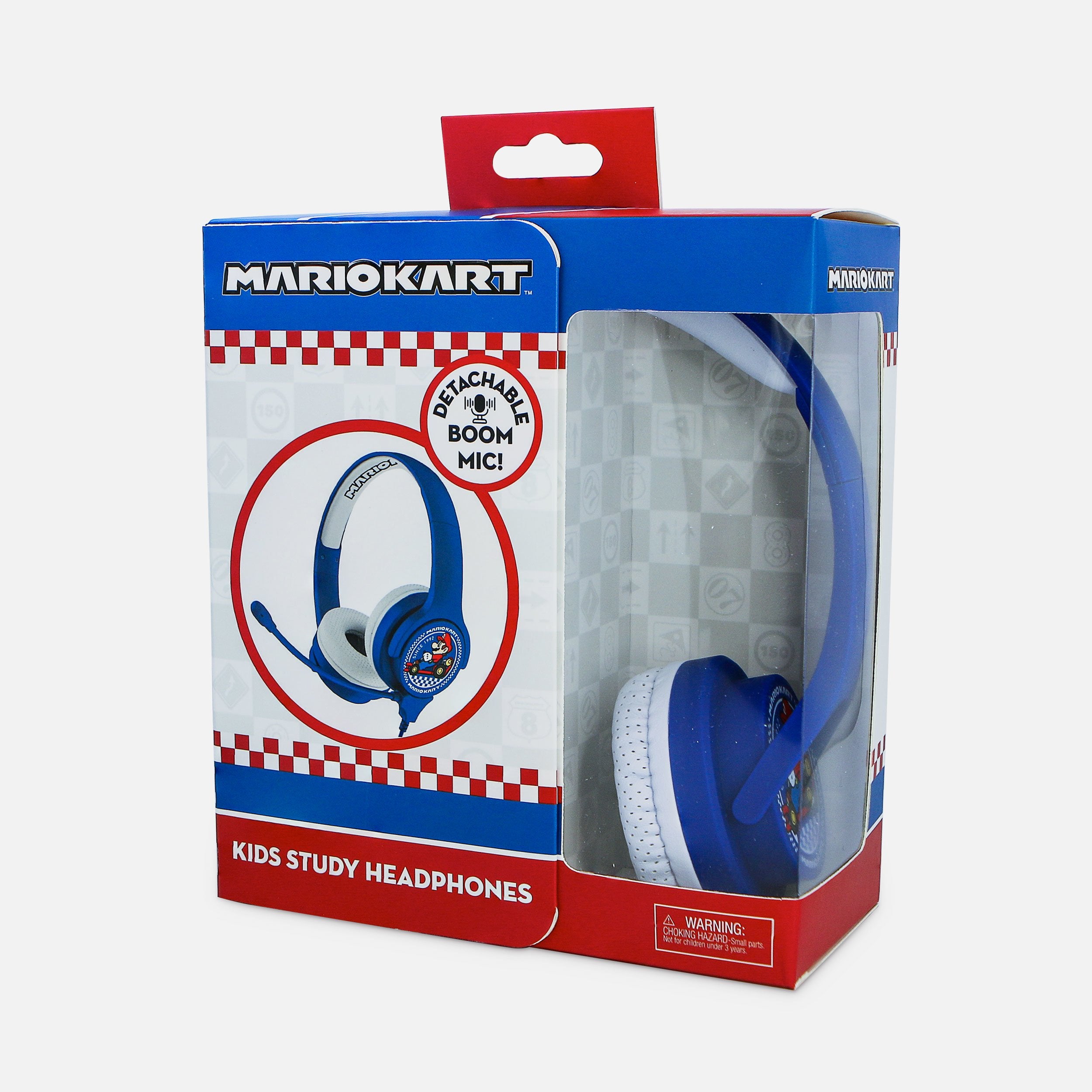 EAN 5055371623452 - OTL Technologies Super Mario Nintendo Mariokart Auriculares Alámbrico Diadema Juego Azul, Blanco imagen 7