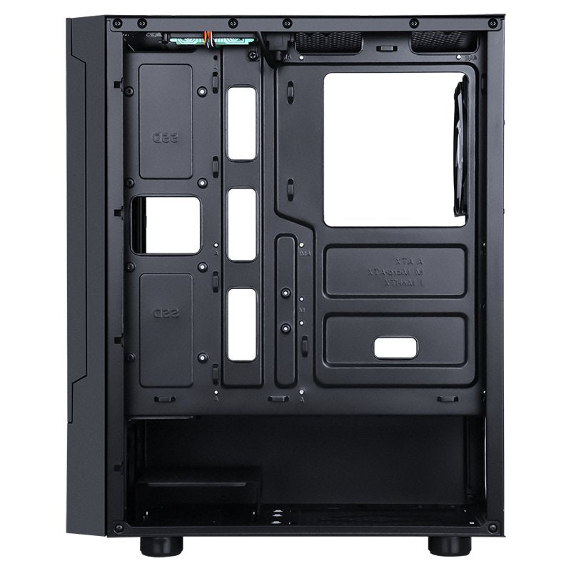 Caja Pc Itek Siisbe 3.0 Midi Tower Negro