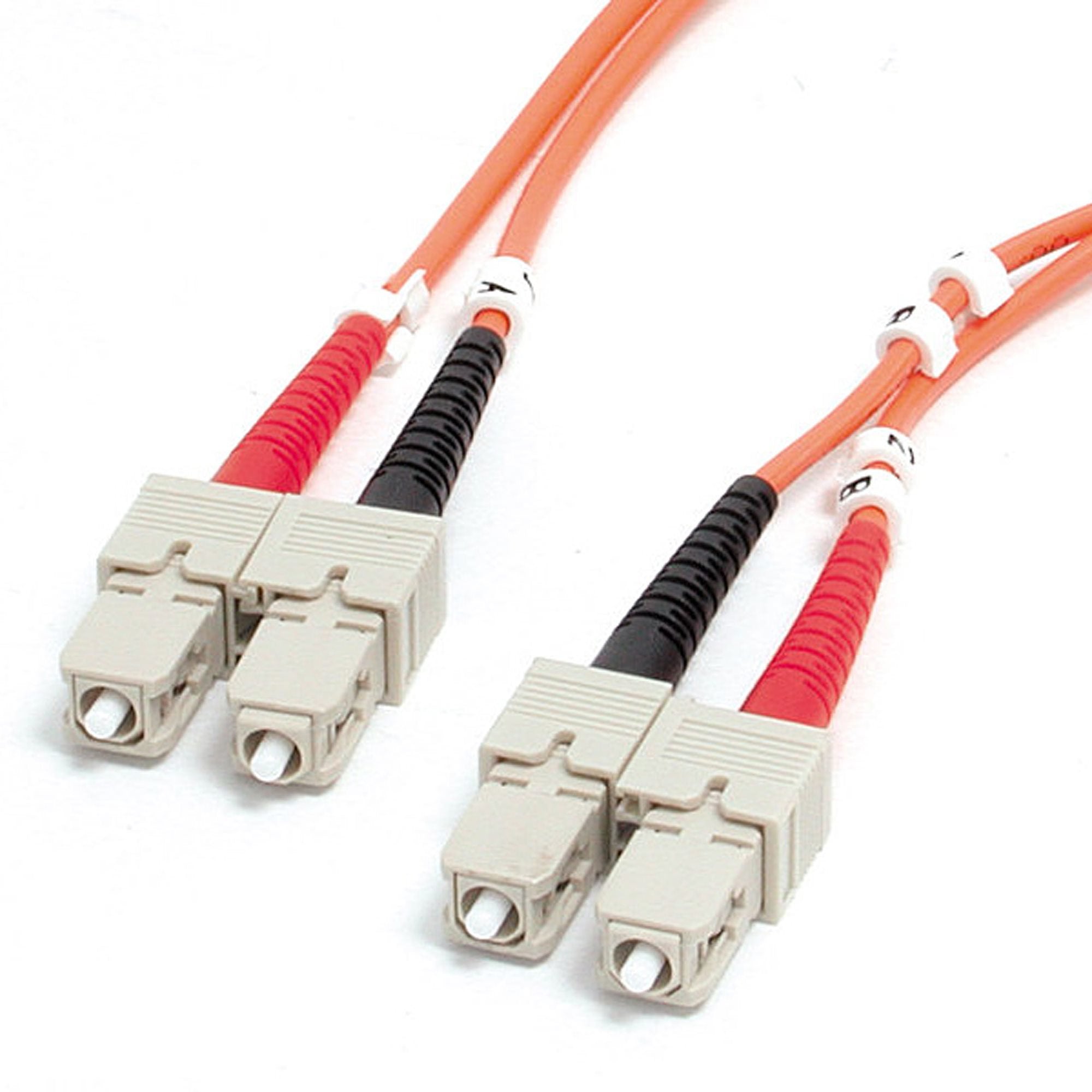 Cable De Fibra Startech.Com 2m Multimodo Dúplex 62 5/125 Lszh Sc/Sc Cable De Red Modo Múltiple Sc (M) A Modo Múltiple Sc (M) 2 M 2 M Fibra Óptica Impresión A Dos Caras 62 5/125 Micras Para P/N: Pex1000mmsc2 Sv565fxdusa