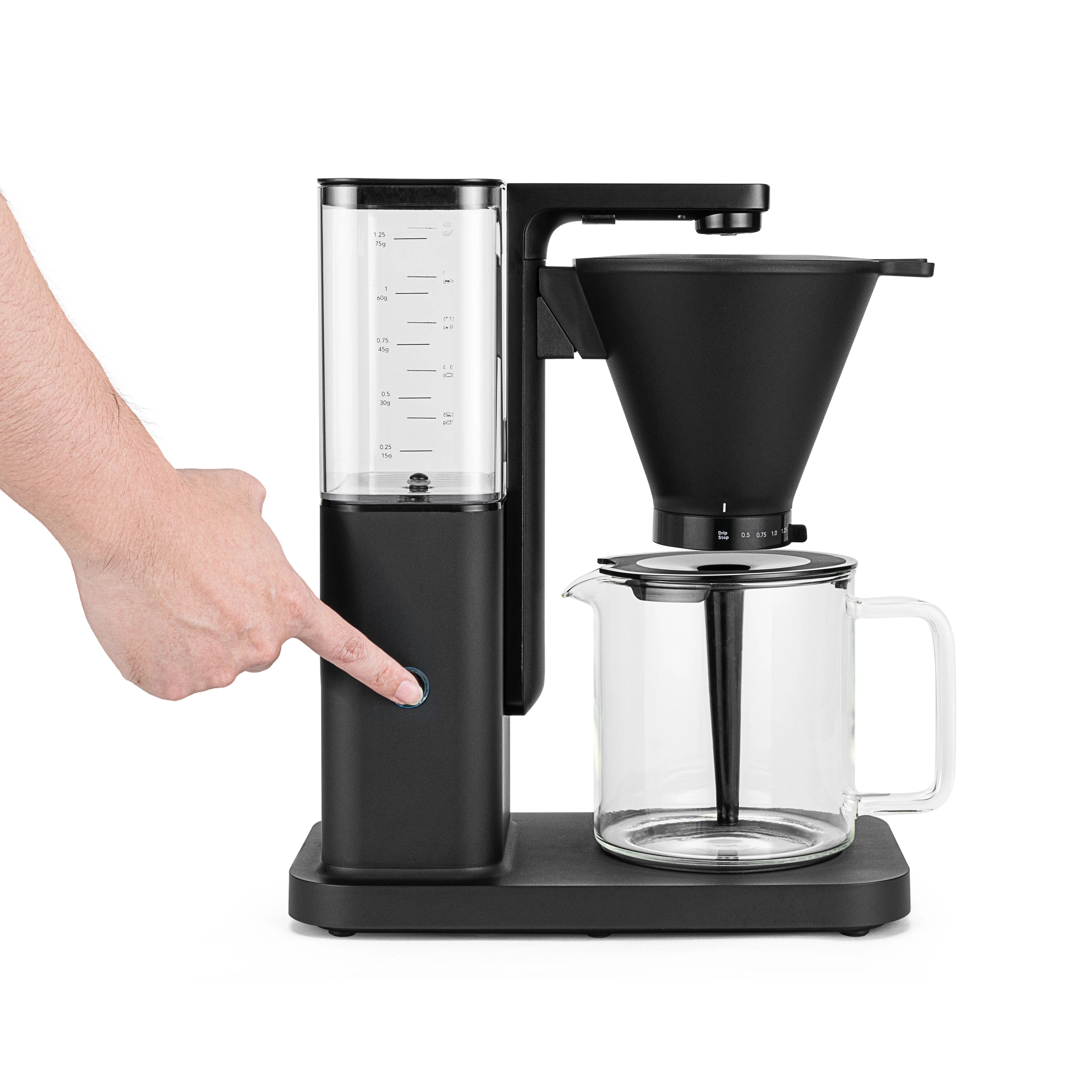 Wilfa Zense Cm10b-M125 (Negro, 1650 Watt, 1,25 L/10 Tassen) 602281
