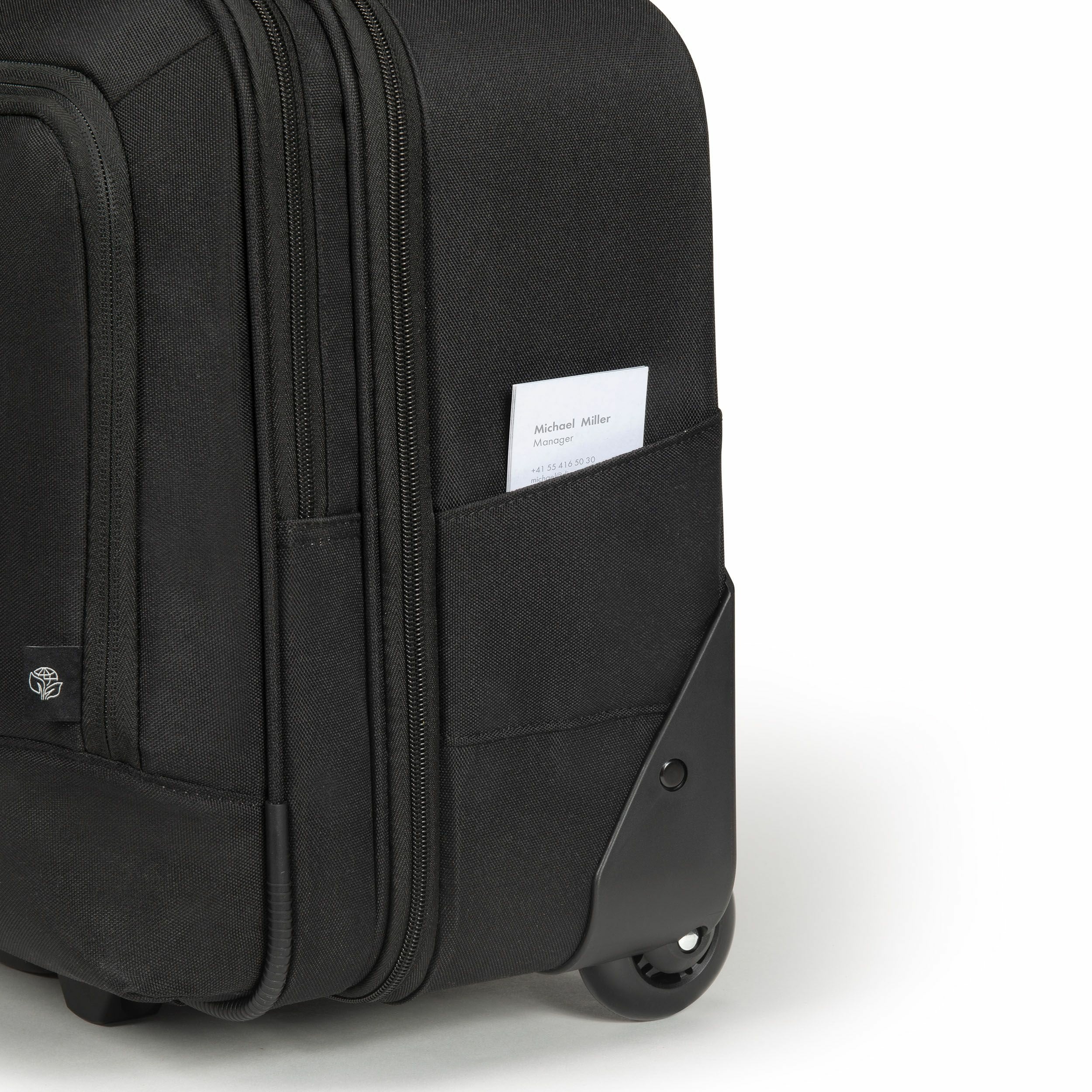 EAN 7640239421202 - DICOTA D32043-RPET maletines para portátil 43,9 cm (17.3") Maletín con ruedas Negro imagen 9