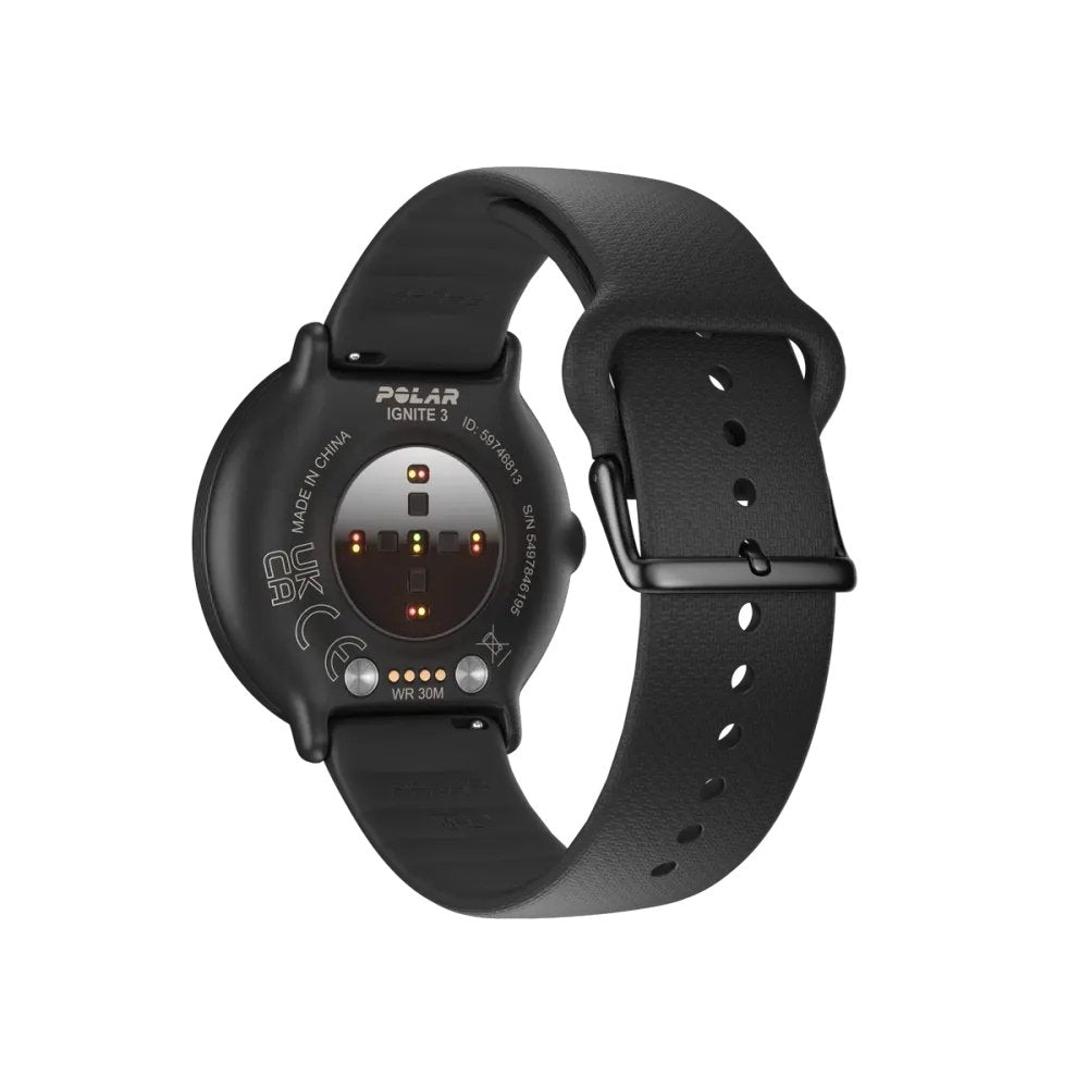 EAN 0725882062488 - Polar IGNITE 3 3,25 cm (1.28") AMOLED 43 mm Digital 416 x 416 Pixeles Pantalla táctil Negro GPS (satélite imagen 3