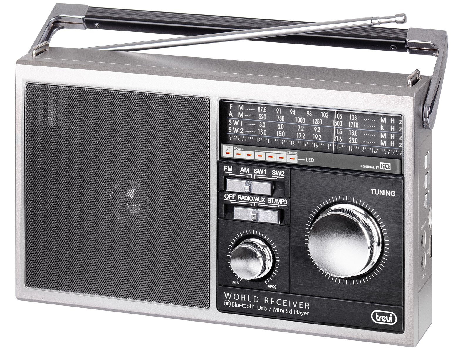 EAN 8011000039961 - Trevi MB 749 W Portátil Negro, Blanco imagen 1