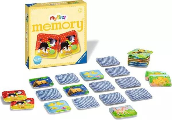 Ravensburger Mi Primera Memoria Plüsch, Juego De Memoria 20998