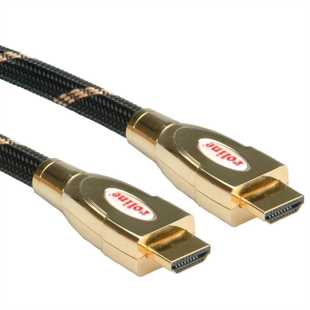 Roline Gold Hdmi Ultra Hd Cable + Ethernet, M/M 1 M