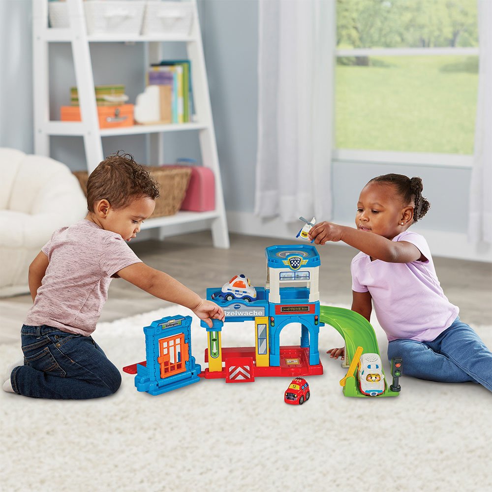 Vtech Hace Velocistas Para Bebés: Estación De Policía, Construcción De Juegos 80-569904