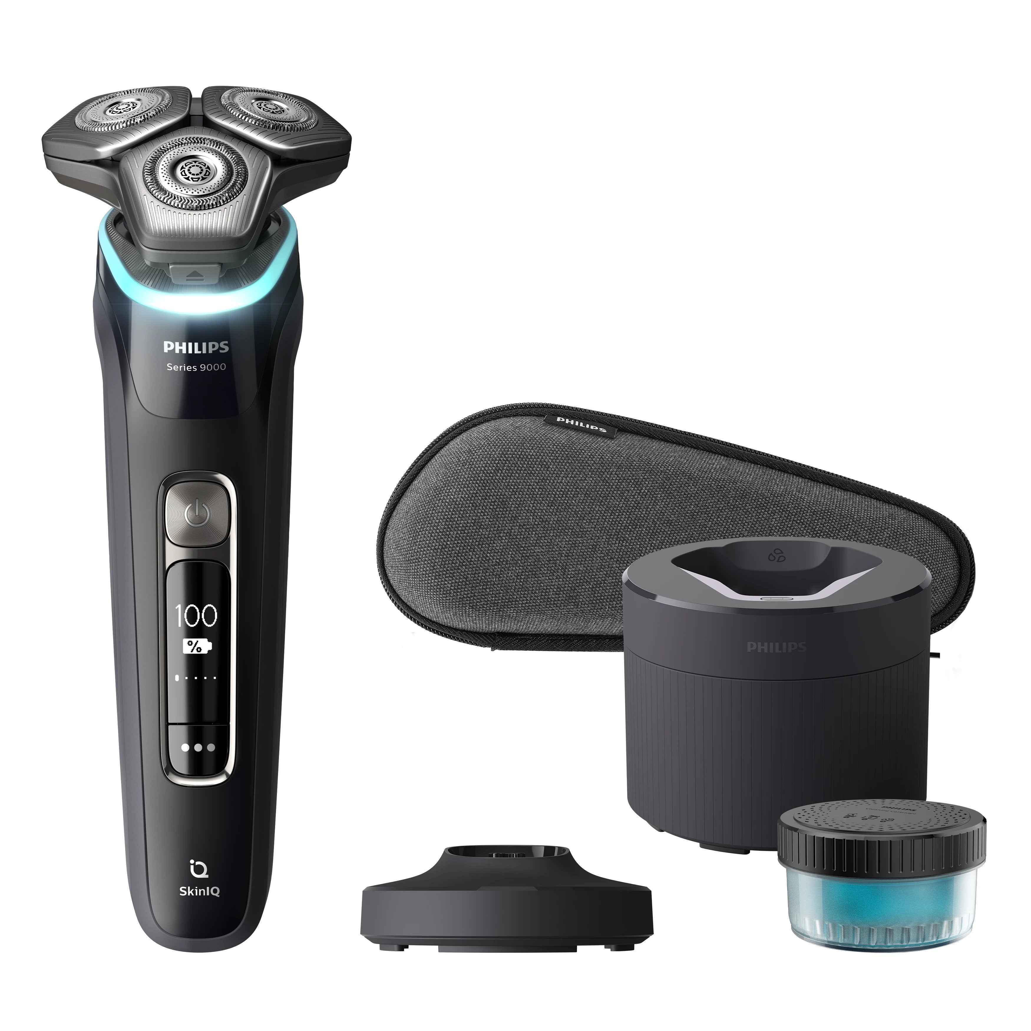 EAN 8720689017992 - Philips SHAVER Series 9000 S9976/55 afeitadora Máquina de afeitar de rotación Recortadora Negro imagen 4