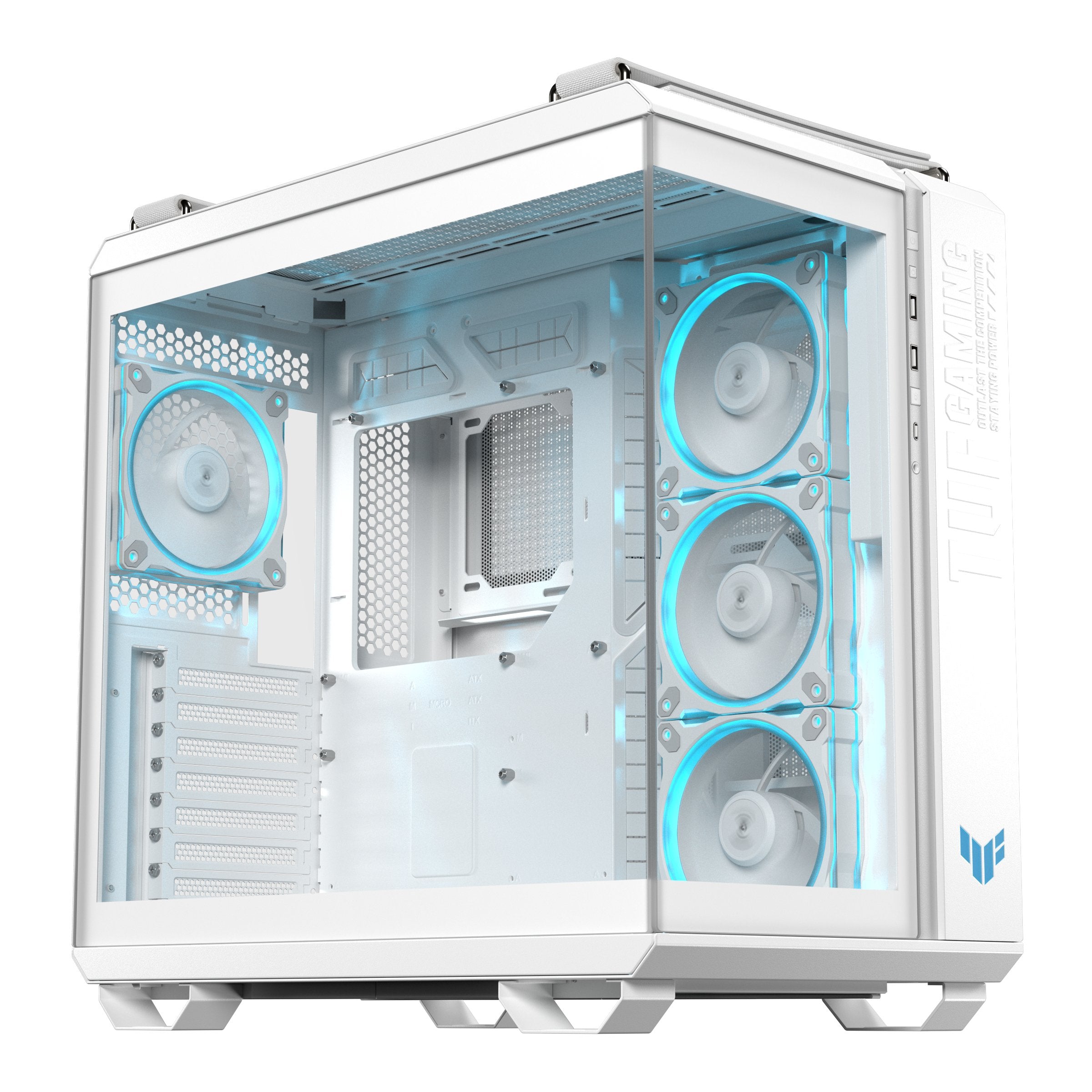EAN 4711387696620 - ASUS TUF GAMING GT502 Horizon TG ARGB White Midi Tower Blanco imagen 4