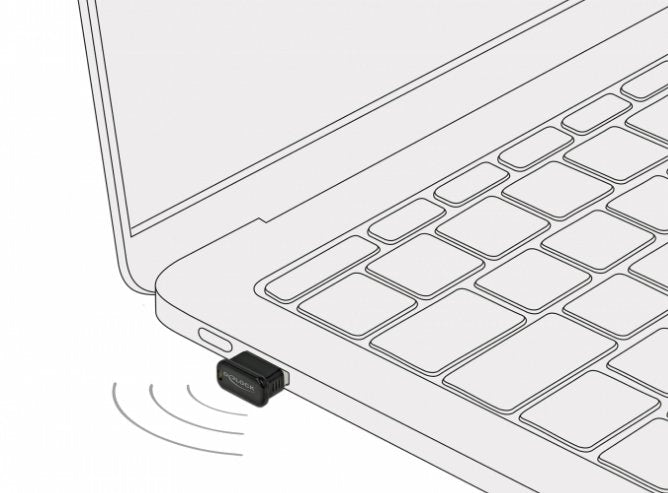 Delock Adaptador Usb 2.0 Bluetooth 4.0 Usb Tipo-A