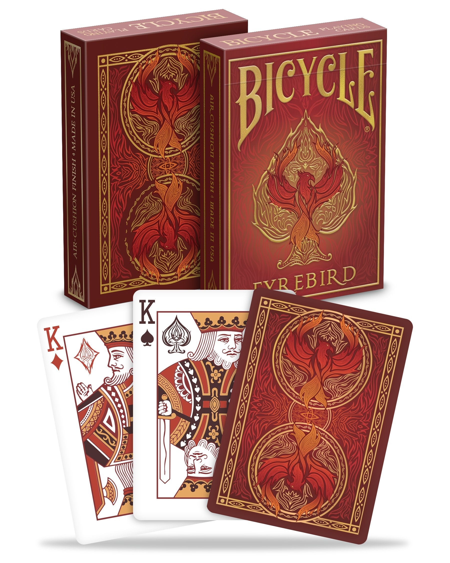EAN 0073854093610 - Bicycle Fyrebird juego de cartas 56 pieza(s) imagen 2